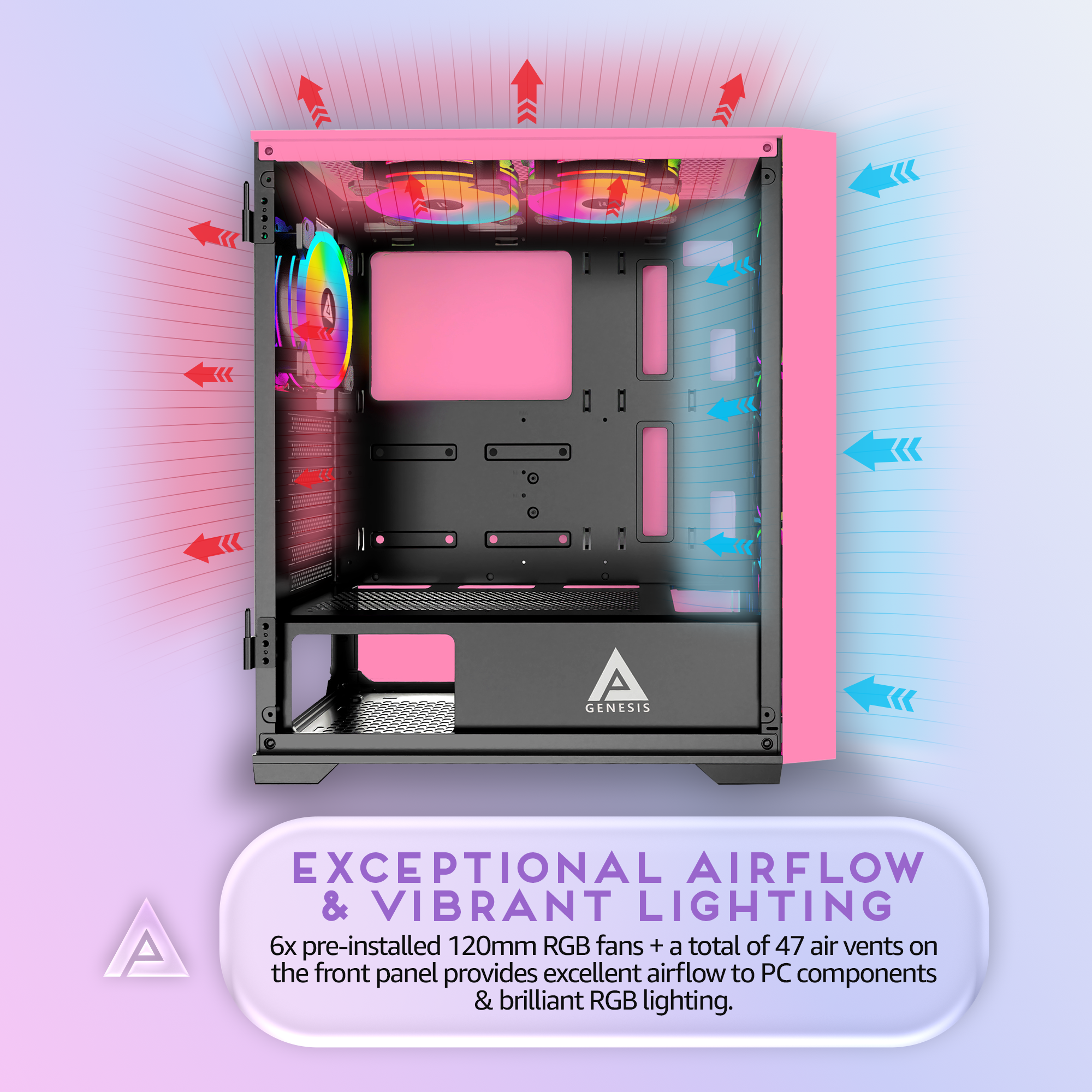 Apevia | G-PRO-PK | MID TOWER | Chassis